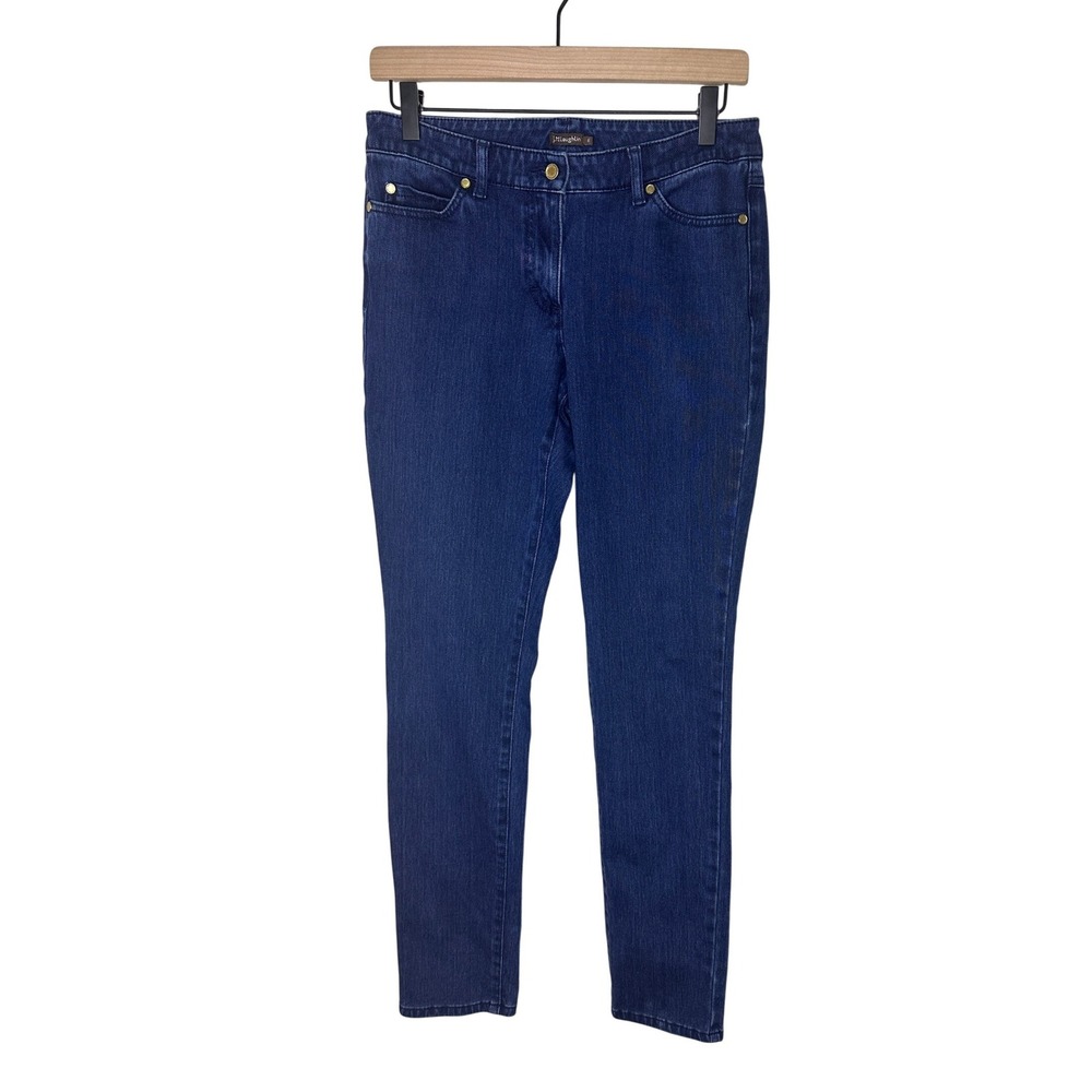 J.McLaughlin Women's Dark Wash Denim Jeans Size 6‎ Classic Style